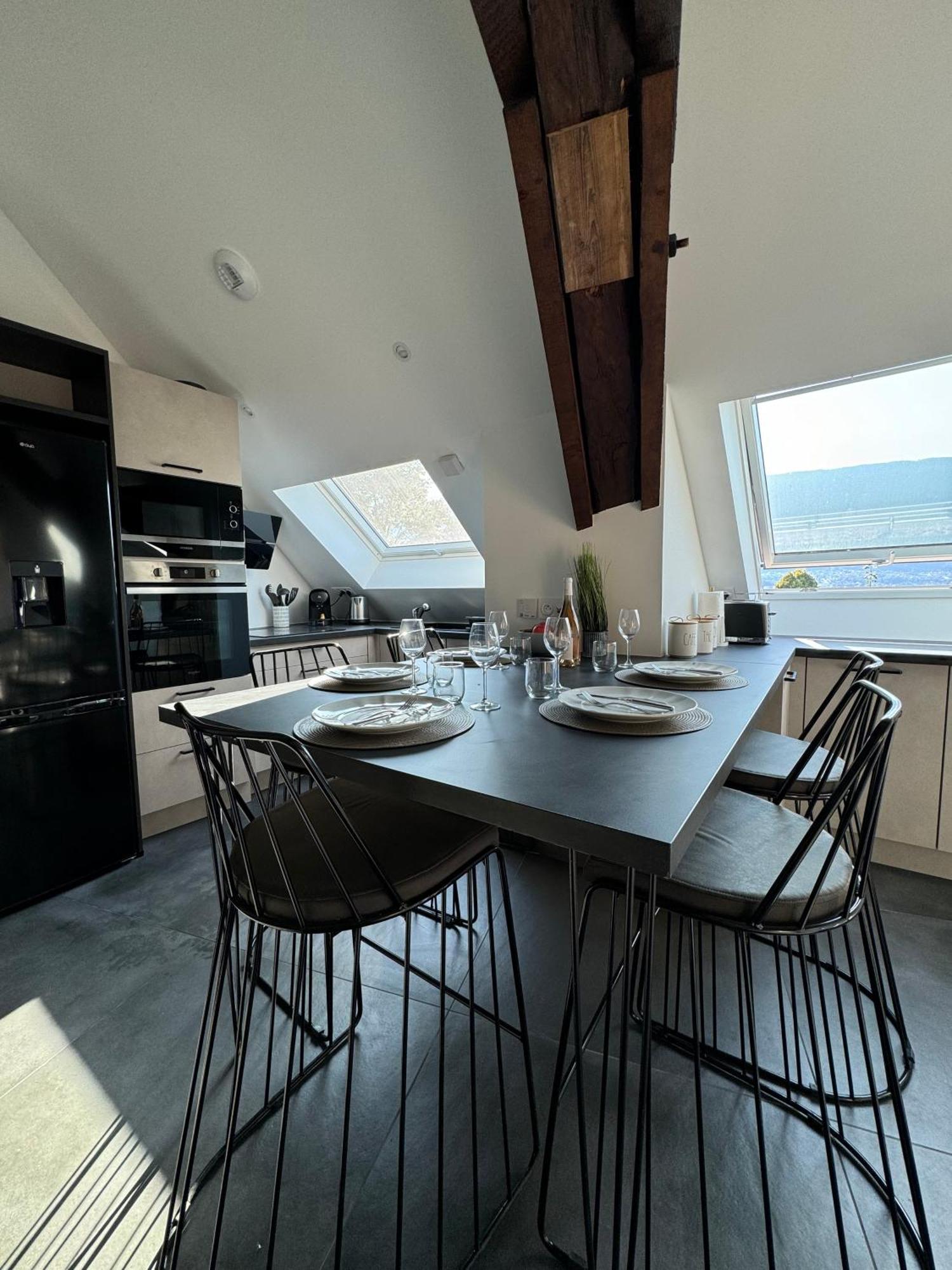 Magnifique Appartement Vue Lac - 5 Personnes Voglans Zewnętrze zdjęcie